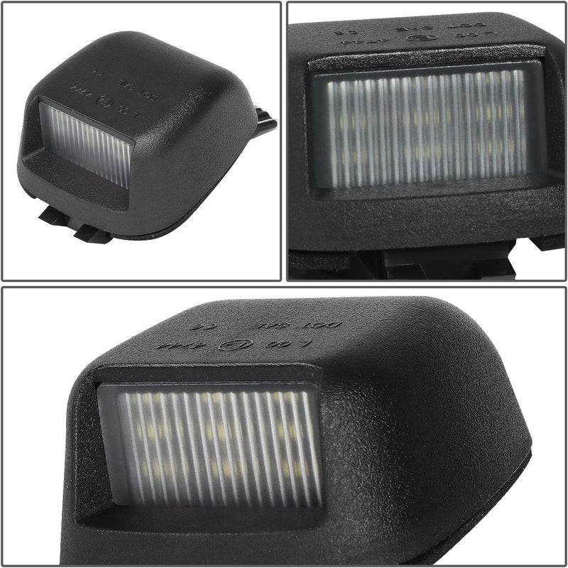 NUVISION LIGHTING Pair of LED License Plate Lights Compatible with 07-19 Frontier Navara / 08-15 Armada / 07-15 Titan, 26510-ZP50A 26510-EA820, NVL-LPL-018 - Image 3